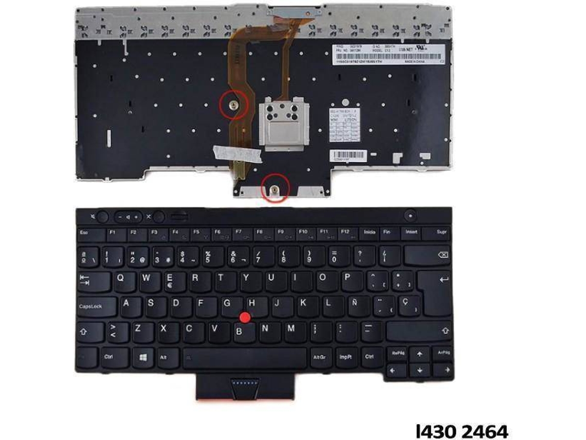 Teclado para Lenovo Thinkpad L430 2464 Portátil