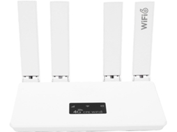 Roteador Cpe Portátil Mini De 300 Mbps E 2,4 Ghz Com Slot Para Cartão