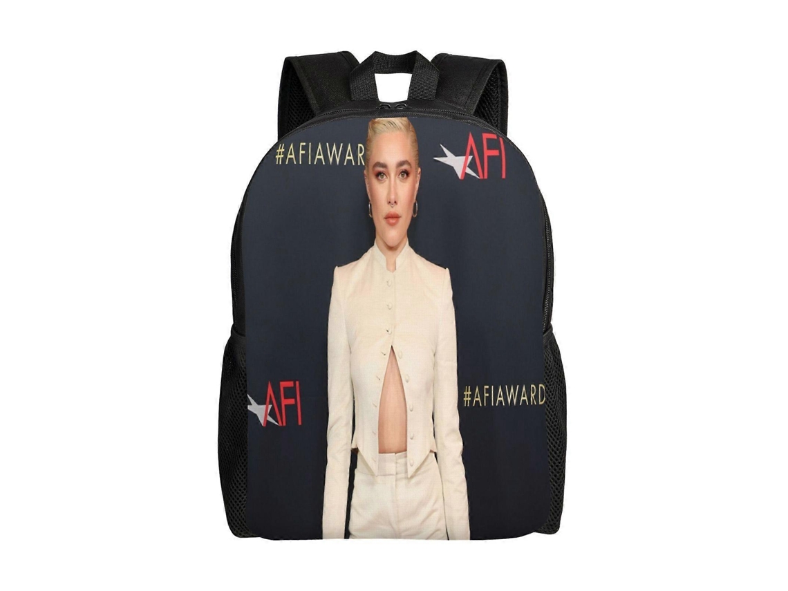 Mochila Escolar Florence Pugh T437, Resistente E Leve, Impermeável E Com Alça De Ombro Respirável N437
