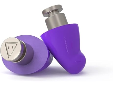 FLARE AUDIO Tampões Earshade Pro Titanium Violet Orchid