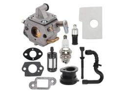 Ms170 Ms180 C1q-s57a Carburetor Kit Para Stihl 017 018 Ms 170 180 180c Ms170 Ms180 Ms170c Ms180c Chainsaw/lawnmowers Com Air Filter Tune Up Kit
