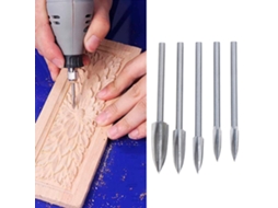 Peças Conjunto Brocas De Gravura Madeira Ferramentas Diy