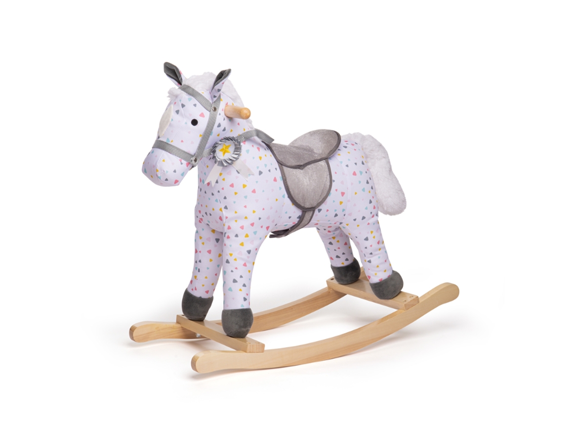 Cavalo De Balanço Bigjigs Com Estampa