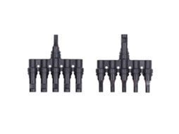 Conector Solar De Ramificação 30a Ip67 Ppo Resistente Uv Para Painéis Solares 2 Peças