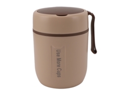 500ml Pote De Comida Isolado 304 Aço Inoxidável Recipiente De Sopa A Vácuo Caneca Isolada À Prova De Vazamento Para Escola Camping Viagem Cáqui