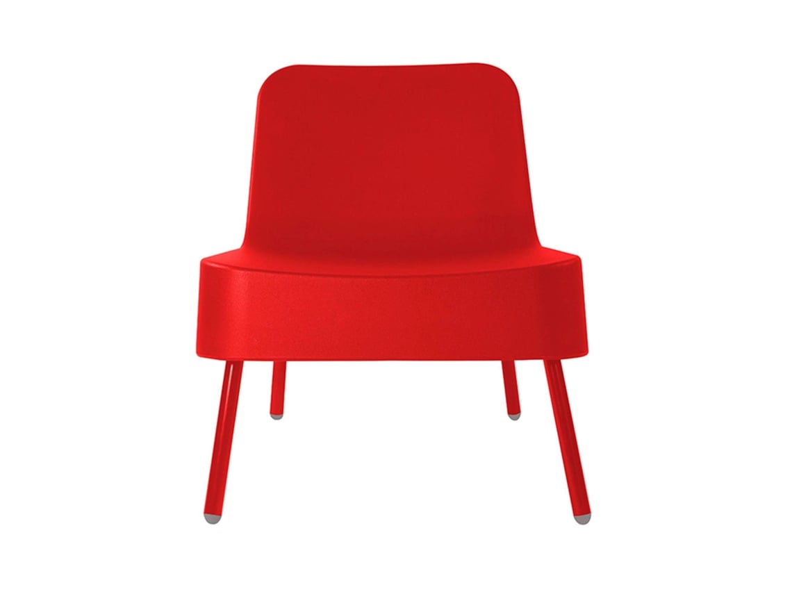 RESOL Bob Poltrona Interior Exterior Vermelho