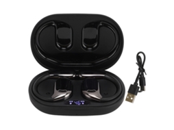 Fones de Ouvido Tradutor Bluetooth 5.49 com 144 idiomas para dispositivos Android preto | S/MARCA