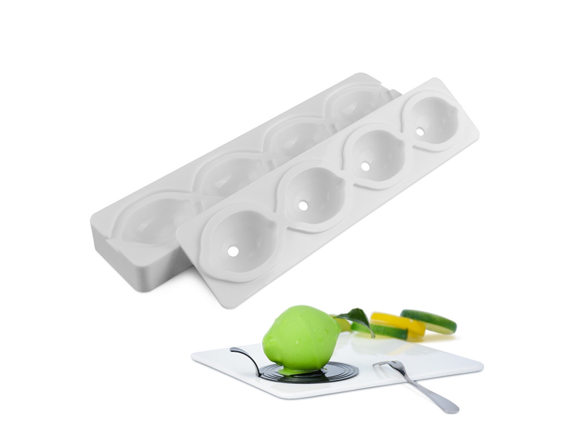 Formas de Bolo de Limão de Silicone 4 Cavi LAXISCREED