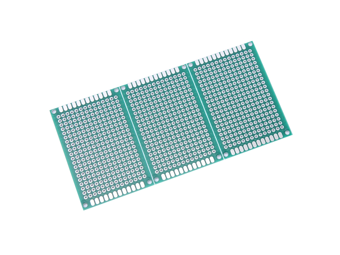 Placa De Circuito Pcb Dupla Face 4x6cm 10un