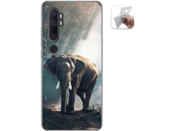 Capa Xiaomi Mi Note 10 TUMUNDOSMARTPHONE Elefante Multicor