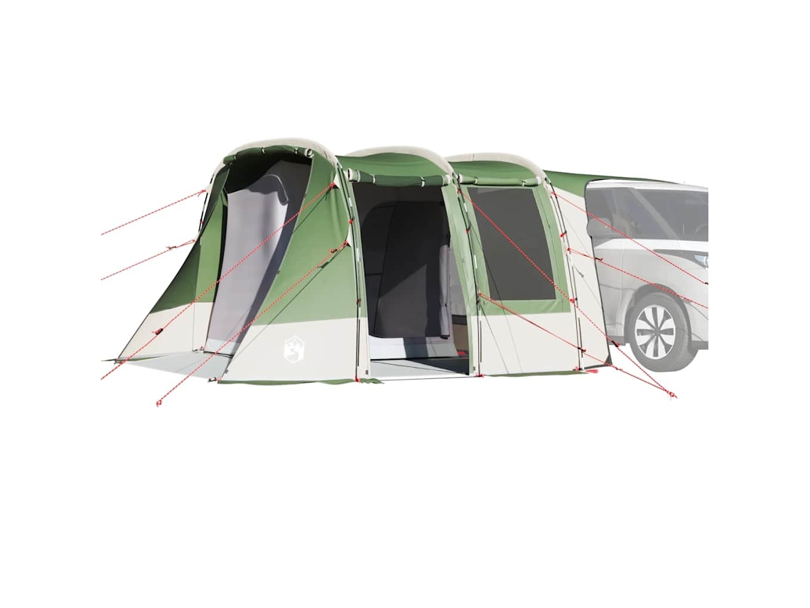 Vidaxl Tenda De Carro Impermeável Verde