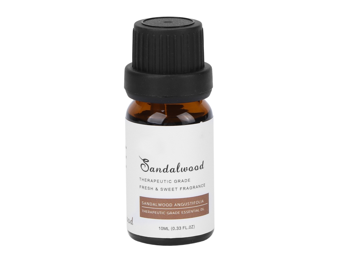Óleo Essencial De Sândalo Orgânico Fexms 10ml Para Cuidado Da Pele E Massagem