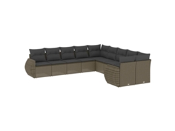 Garden Sofa Set, Garden Sofa Sets Vidaxl Cinzeto Rattan / Vime (n/a)