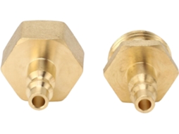 Adaptador De Mangueira Jardim Winterize 1/4" Com Conexão Rápida E
