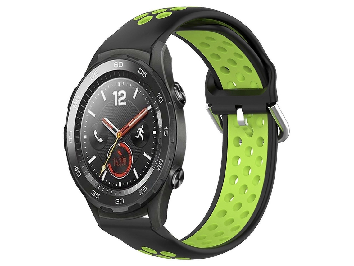 Pulseira De Silicone Esportiva Perfurada E Respirável De 20 Mm Para Huawei Watch 2
