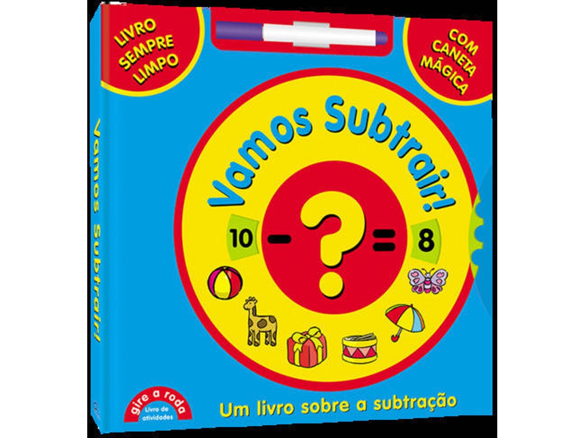 Livro Vamos Subtrair! (Português)