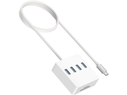 Hub Divisor Usb 3.0 Tipo C De Alta Velocidade (5 Gbps) Com 4 Portas