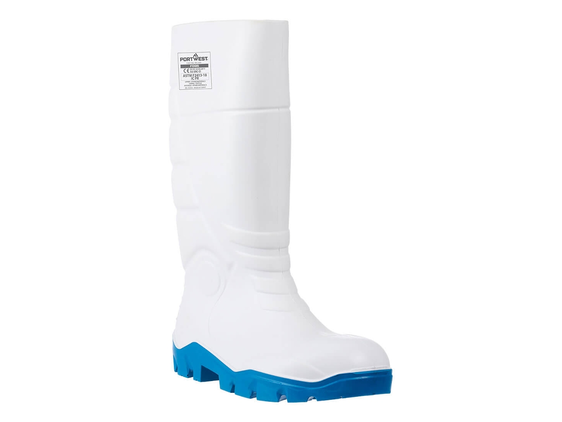 Bota Wellington Pu S5 Ci Fo Para Alimentos Branco / 48