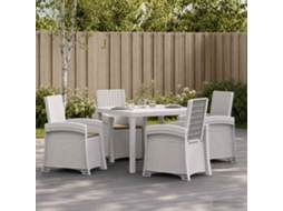 Vidaxl Conjunto De Jantar Para Jardim 5 Unid. Pp