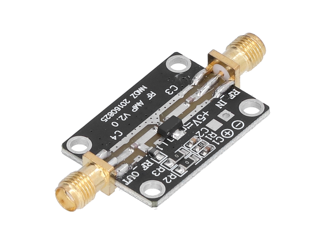 Amplificador Rf Broadbanda Laxiscreed De Alto Ganho E Baixo Ruído Para Melhor Desempenho