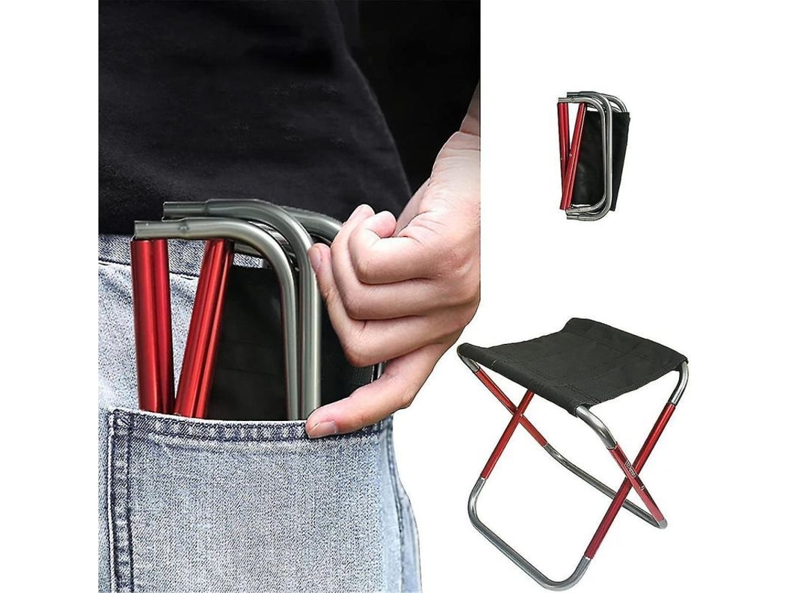 2026 silla Plegable Mini para Camping, Silla Colapsable Ligera Outdoor, Asiento Duradero para Excursionismo Y Picnic