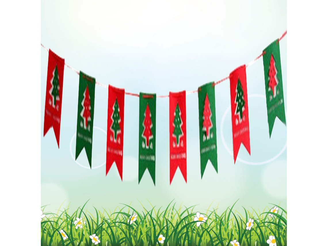 Bandeirinhas De Natal (feltro, Design Recortado) Eoocoo