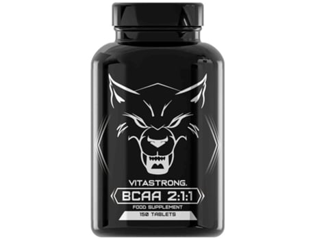 Bcaa 2.1.1 Vitastrong | L Leucina, L Isoleucina, L Valina 100 Puros Com B6 | Suplemento Pré/pós Treino Para Energia E Recuperação Muscular