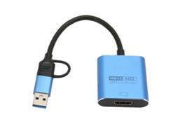 Adaptador conversor USB 3.0 para USB-C para multimedia HD, interface 1080p para Windows, Android e macOS | S/MARCA