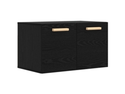 Maison Exclusive - Armário De Parede Carvalho Preto 60 X 36,5 X 35 Cm