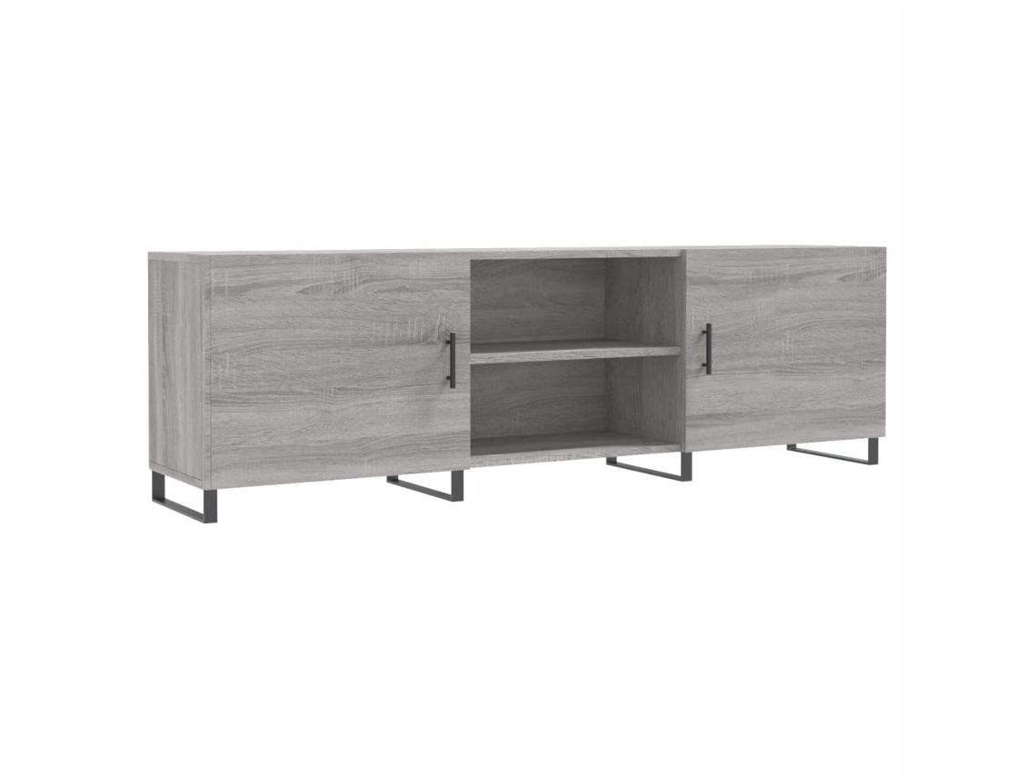 Móvel de Tv Derivados de Madeira Cinzento Sonoma MAISON EXCLUSIVE (150x30x50 cm)