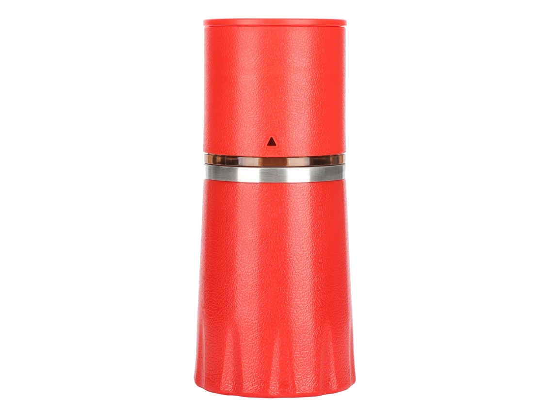 Moedor De Café Manual Vermelha, Com Moagem Ajustável Para Espresso, Prensa Francesa E Café Coado, Ideal Para Casa, Escritório E Viagens