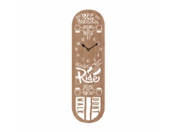 Relógio de Parede SIGNES GRIMALT Madeira Mdf 4x70x20 cm