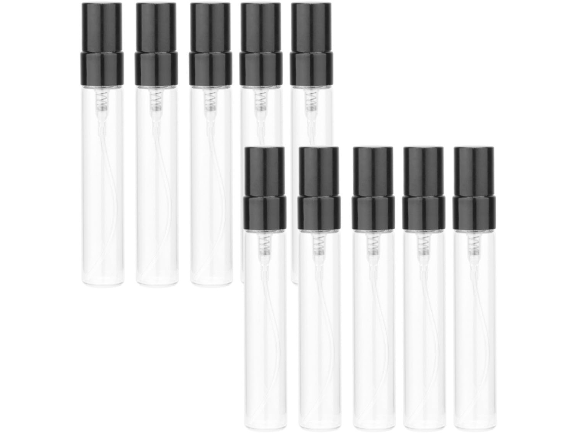 Conjunto De 10 Frascos Spray Pequenos E Recarregáveis De 10ml