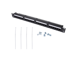Painel de Patch de Dados 24 Portas Cat6 LAXISCREED