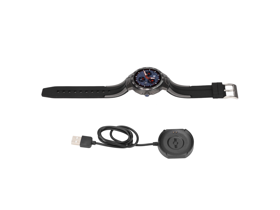 Relógio Inteligente Redondo E15 Com Monitor De Sono, Pedometer E Tela Colorida Ips De 1,28 Polegadas