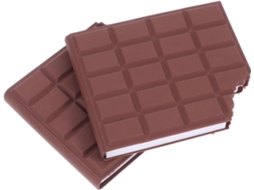 Bloc-notes Papel Adhésif Fort Et À Retirer Parfumé De Chocolat Teinte Café Lote De 2 Peças Para L'école Maison