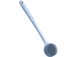 Escova Corporal De Silicone Com Cabo Longo, Esfoliante E Suave, Limpa Completamente As Costas E Melhora A Circulação