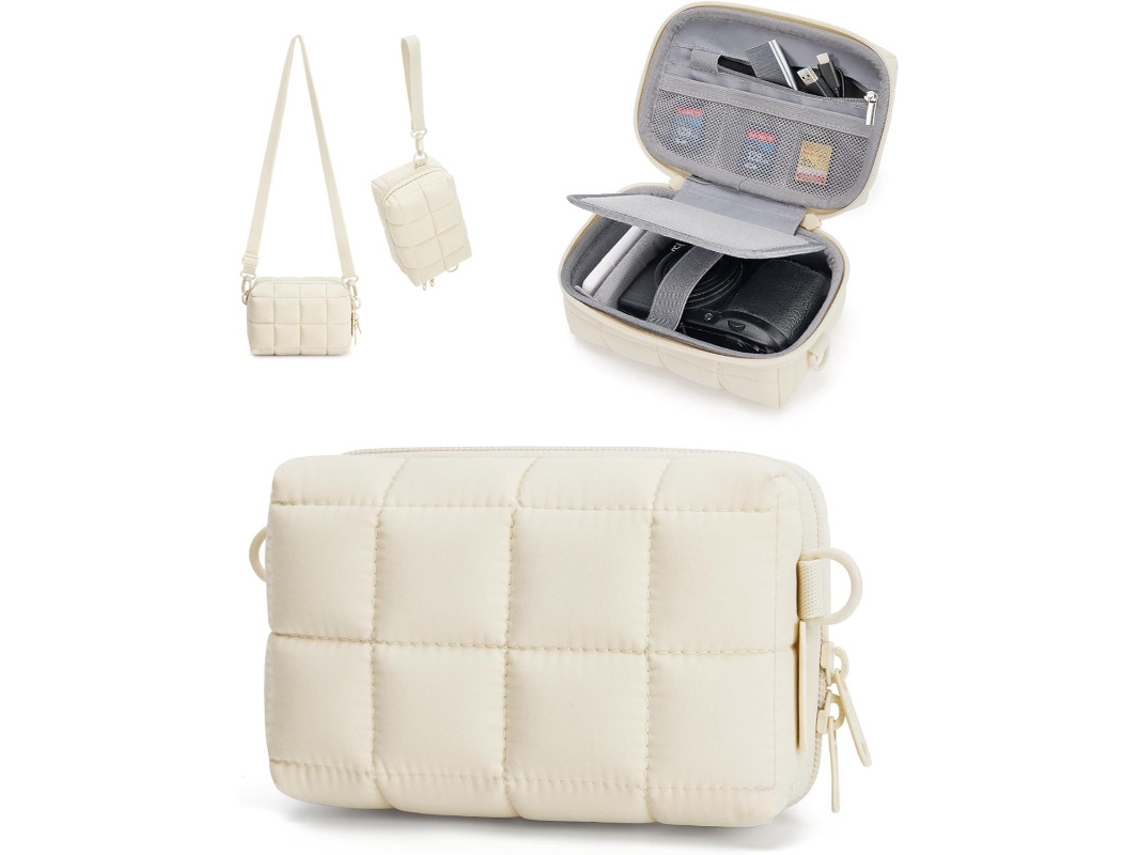 Bolsa para Câmara, Bolsa de Armazenamento Leve para Câmeras Canon/sony/ccd CUICH (bege)