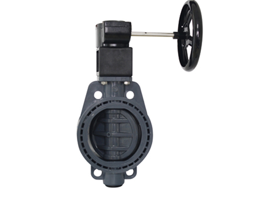 Valvula Implex Red Manual Pvc A/Viton 160 HIDROTEN