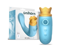 Sugador De Clitóris Royalblue Com Língua E Vibração Usb ÜNIHÖRN