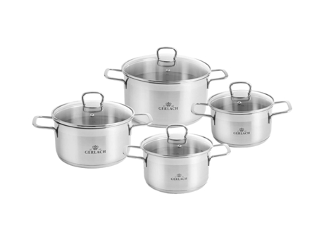 Conjunto de potes Gerlach.Brava, 8 peças
