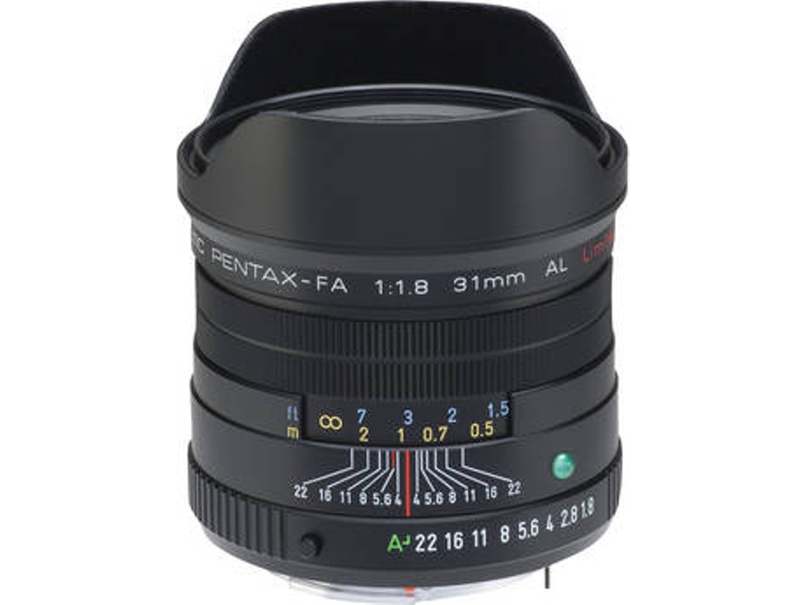 Objetiva PENTAX smc FA 31 / 1,8 AL Limited (Preto - Abertura: f/1.8 - f/22)