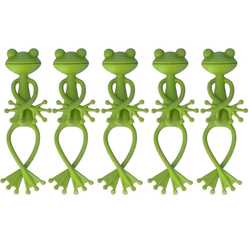 Suportes para Plantas em Formato de Sapo MDUG, 5 Peças