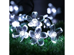 Luzes De Corda Solares Para Flores, À Prova Dágua, 7 M, 50 Leds, Flores De Cerejeira, Luzes De Corda Solares Para Jardim, Natal, Aquaforge