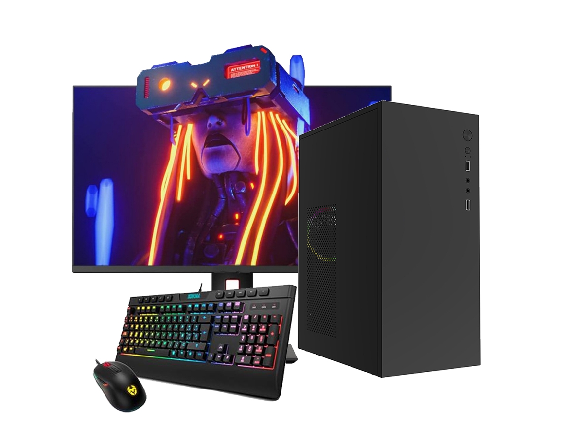 Neo-pc Gaming Amd Ryzen 5 3400g/8gb Ddr4/240gb Ssd/monitor 27" Fullhd / Windows 11