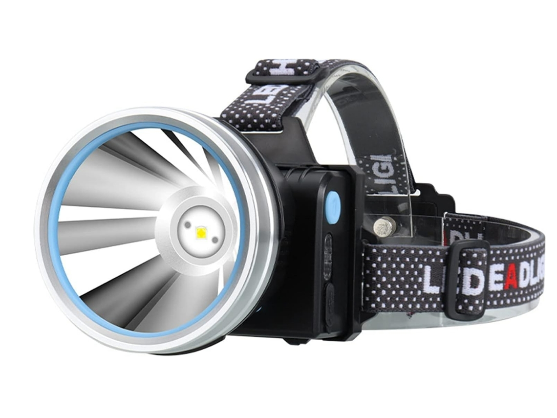 Farol De Pesca T40 Luz Forte Sensor Inteligente Lanterna Montada Na Cabeça Com Bateria De Lítio 18650 Usb Recarregável Ipx6 À Prova D'água (