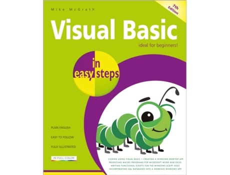 Livro Visual Basic in easy steps de Mike McGrath (Inglês)