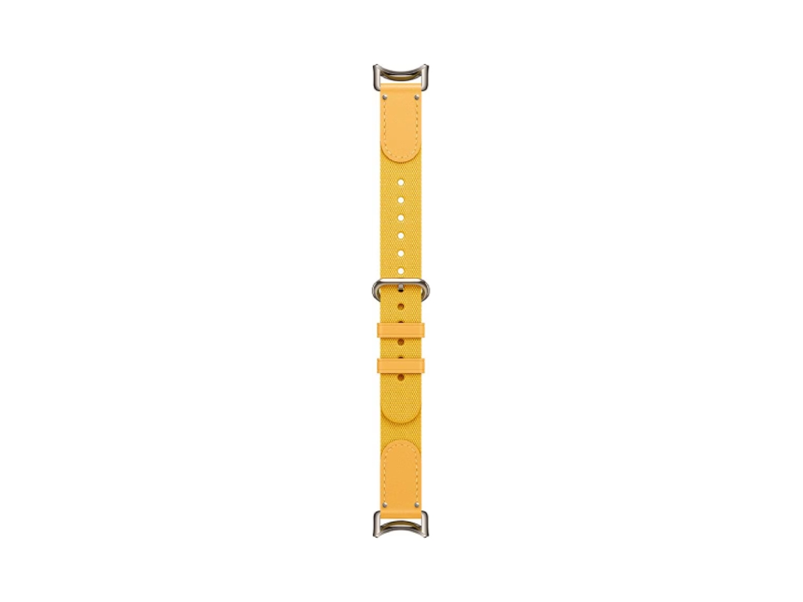 Pulseira Trançada Strap Capasmart Para Xiaomi Mi Band 9 Amarelo