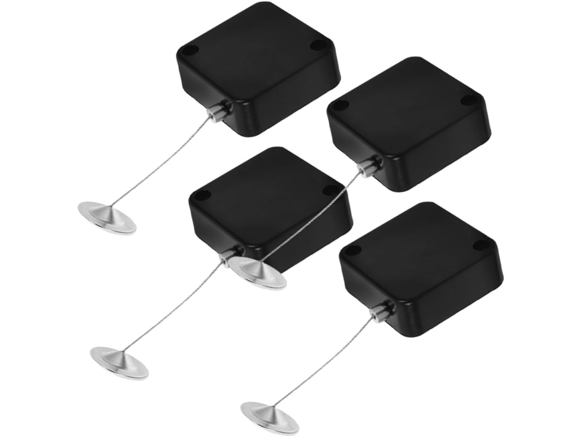 Travas Retráteis Com Suporte Traseiro Para Impedir O Acesso A Dispositivos Eletrônicos Com Cabo De A Gokoco