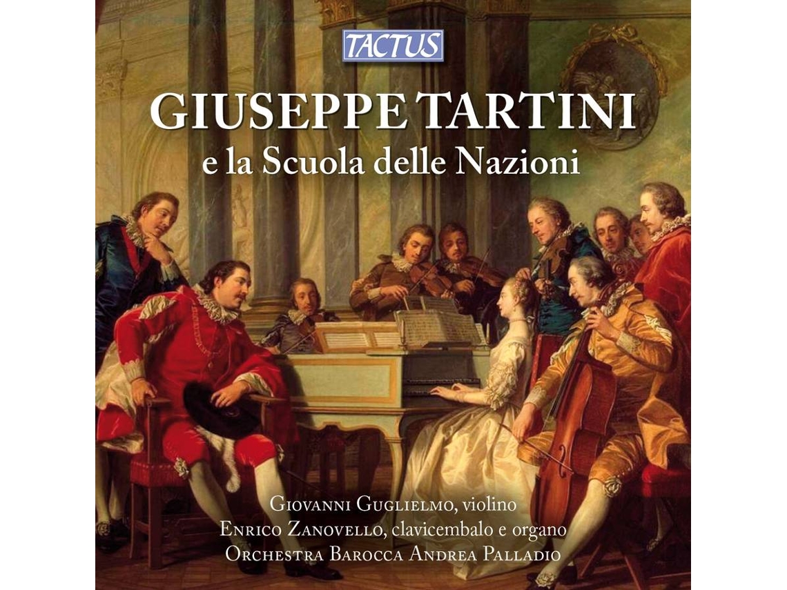 CD Palladino,Andrea Orchestra Barocca - Tartini e la Scuola delle Nazioni (1CD)
